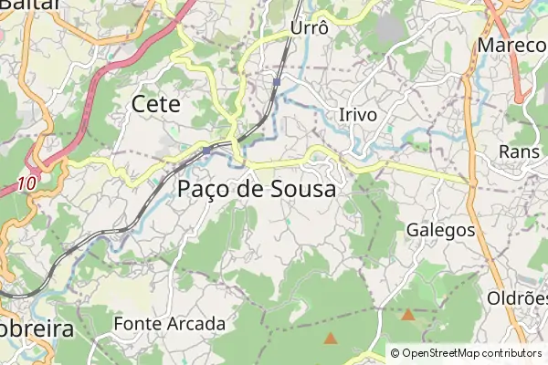 Karte Paço de Sousa