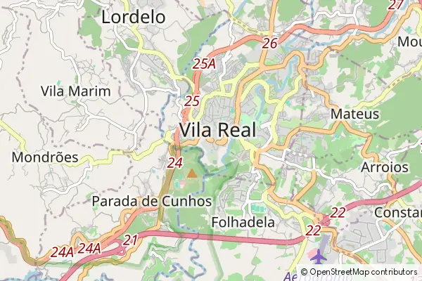 Karte Vila Real