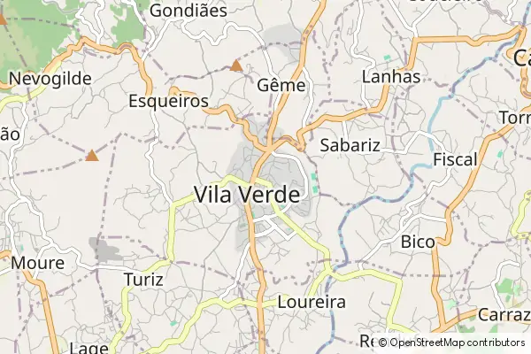 Karte Vila Verde