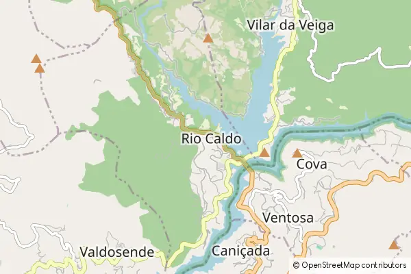 Karte Rio Caldo