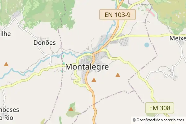 Karte Montalegre