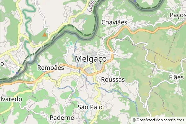 Karte Melgaço