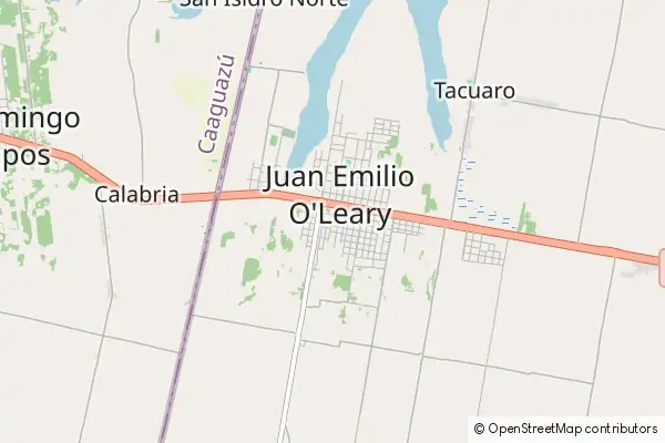 Karte Juan Emiliano O’Leary