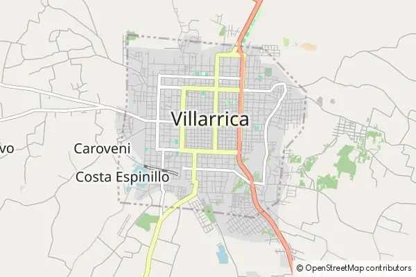 Karte Villarrica
