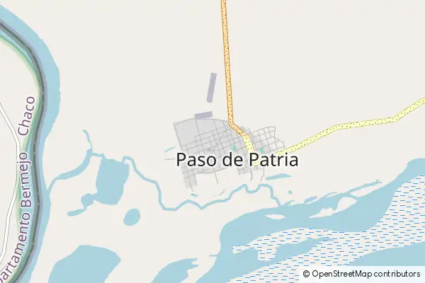 Karte Paso de Patria