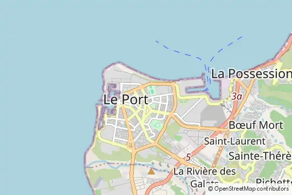 Karte Le Port