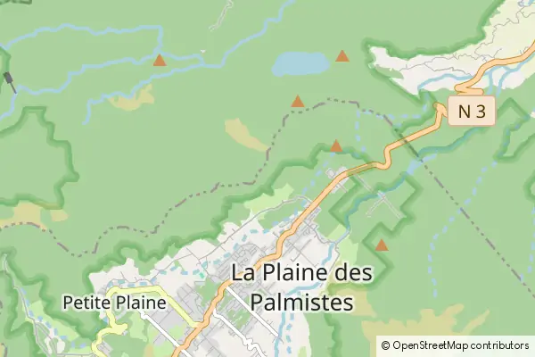 Karte La Plaine-des-Palmistes