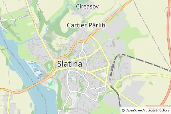 Karte Slatina