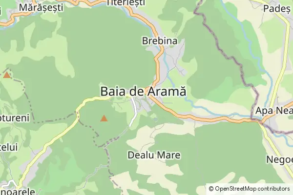 Karte Baia de Aramă