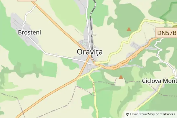 Karte Oravița