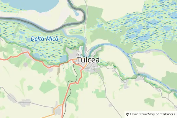 Karte Tulcea