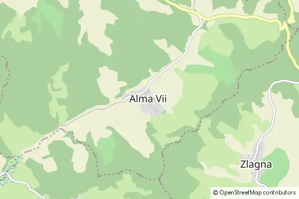 Karte Alma Vii