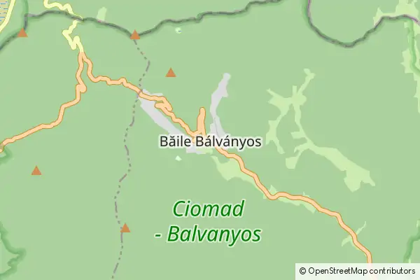 Karte Balvanyos