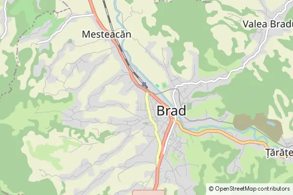 Karte Brad