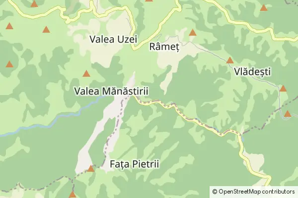 Karte Valea Mănăstirii