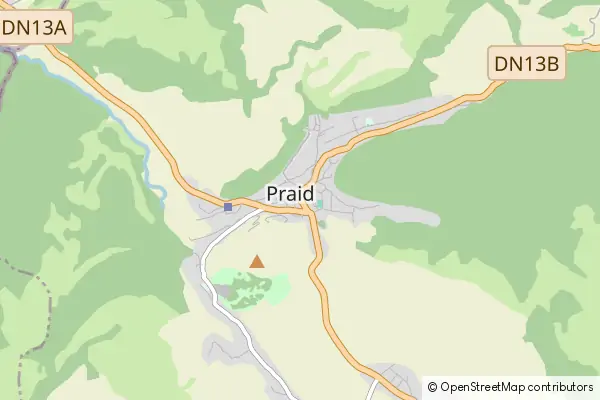 Karte Praid