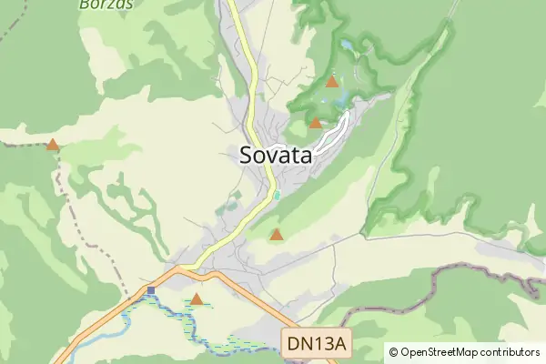 Karte Sovata