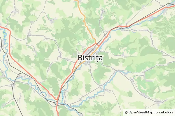 Karte Bistritz