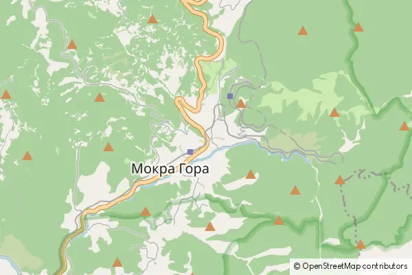 Karte Mokra Gora