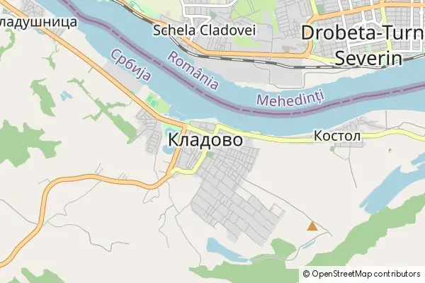 Karte Kladovo