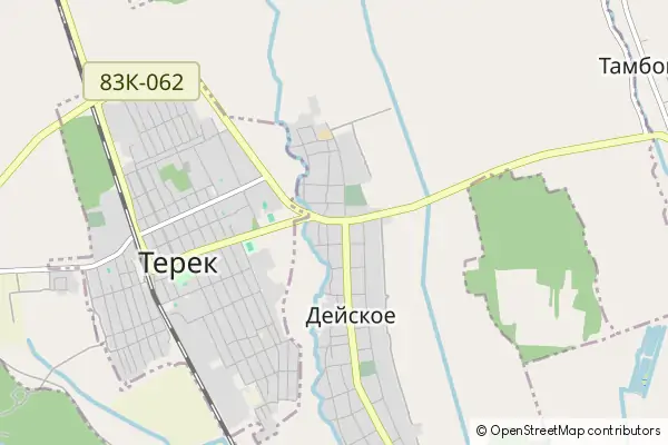 Karte Tersky District