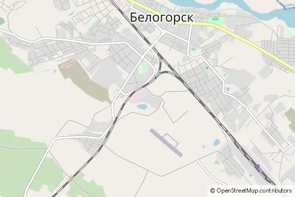 Karte Belogorsk