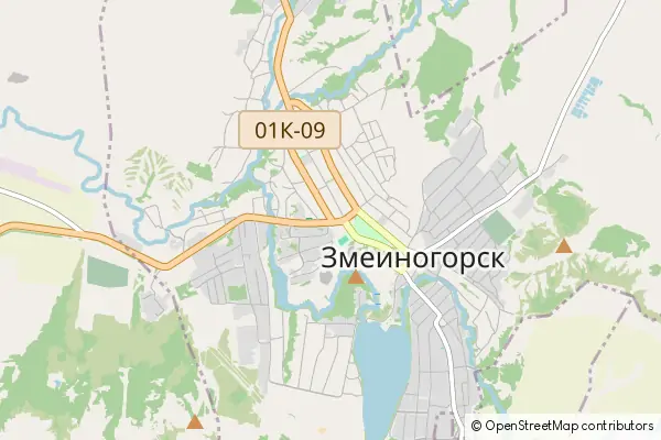 Karte Smeinogorsk