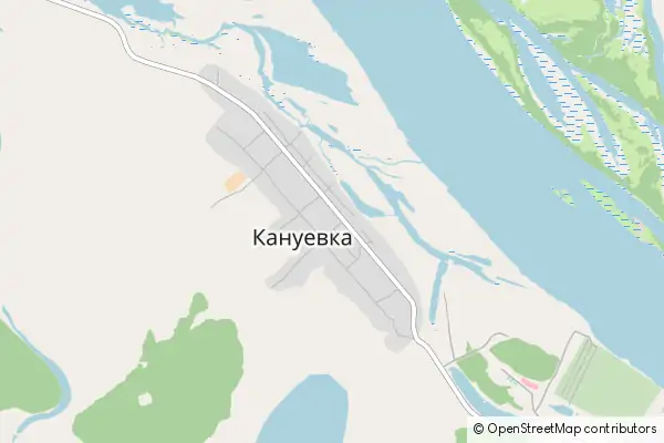 Karte Kanuyevka