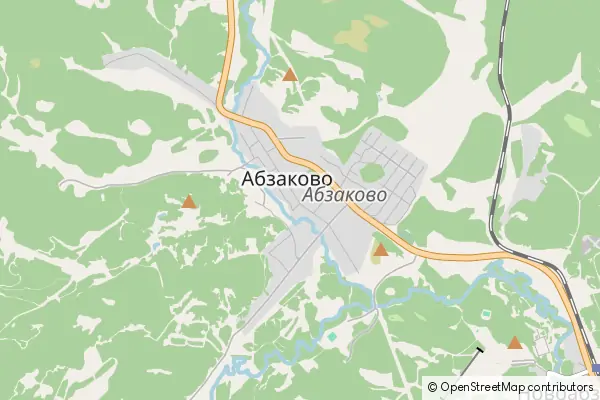 Karte Absakowo