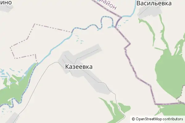 Karte Kazeyevka