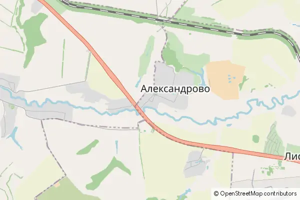 Karte Aleksandrovo