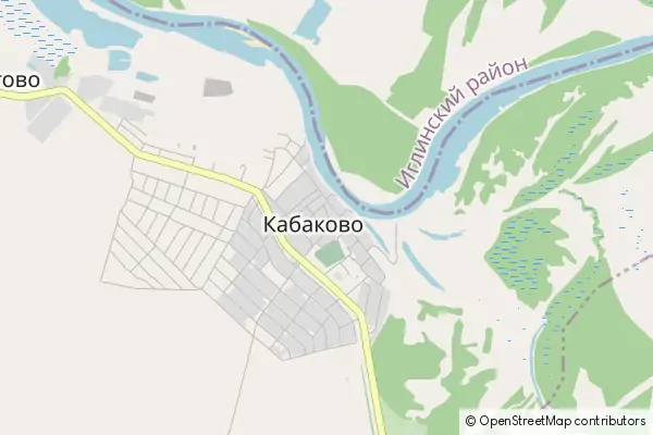 Karte Kabakovo