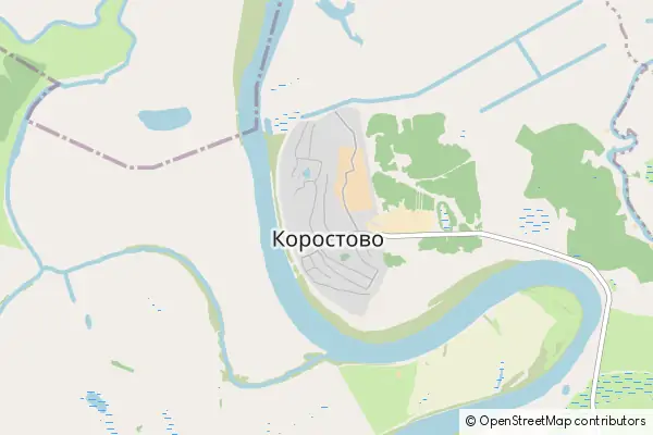 Karte Korostovo