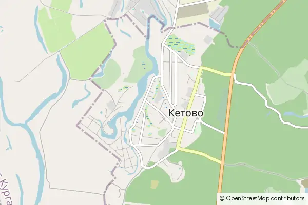 Karte Ketovsky District