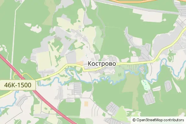 Karte Kostrovo