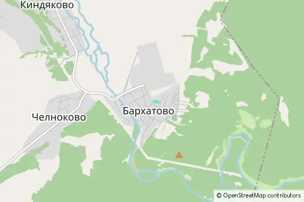 Karte Barkhatovo