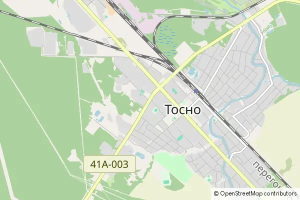 Karte Tosno