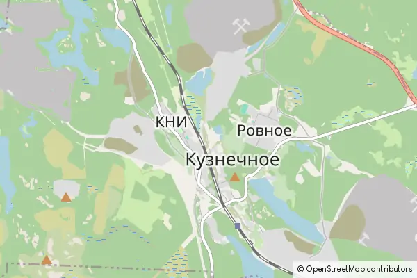 Karte Kuznechnoye