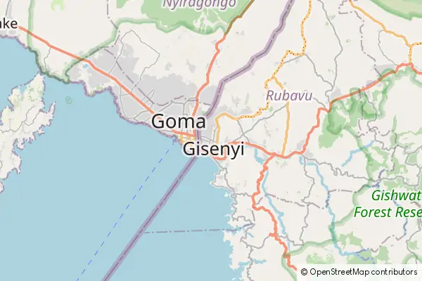 Karte Gisenyi