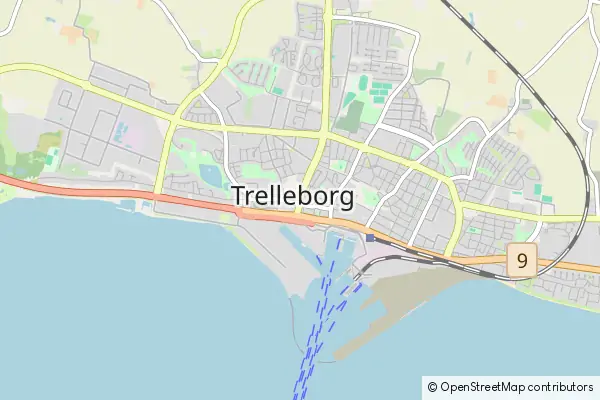 Karte Trelleborg