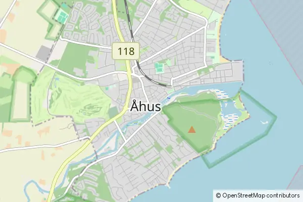 Karte Åhus