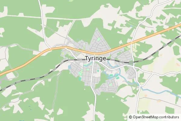 Karte Tyringe