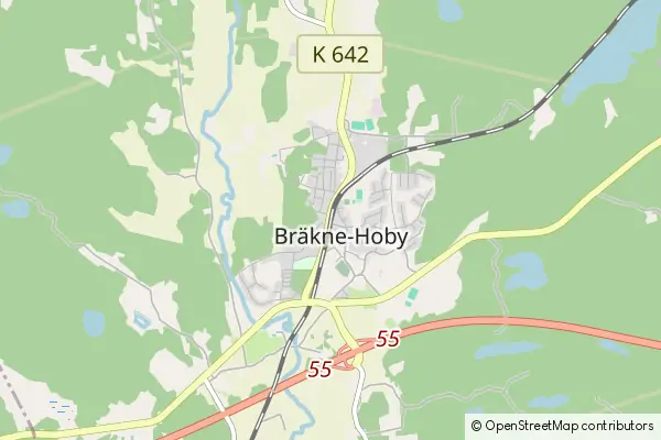 Karte Brakne-Hoby