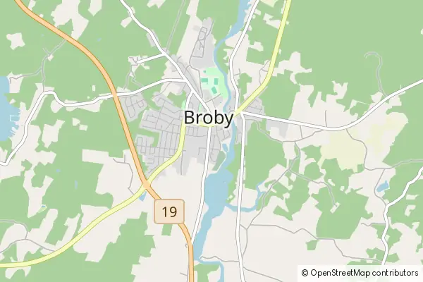 Karte Broby