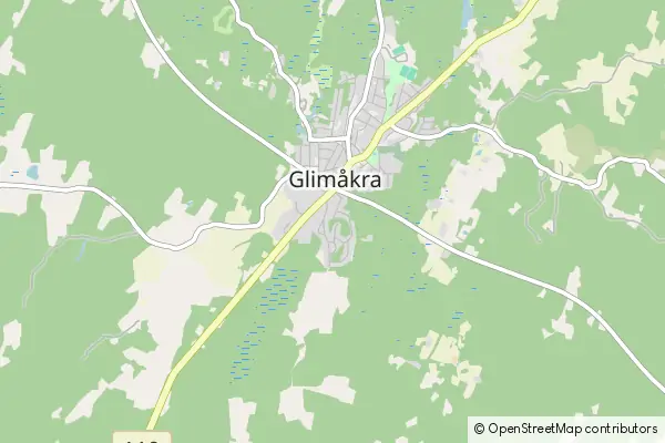 Karte Glimåkra