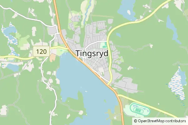 Karte Tingsryd