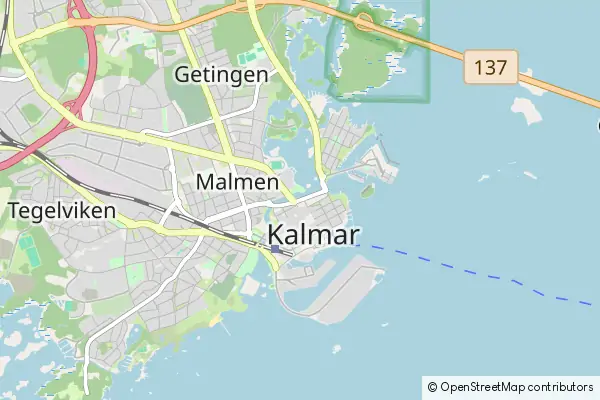 Karte Kalmar