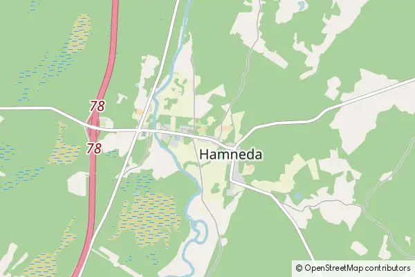 Karte Hamneda