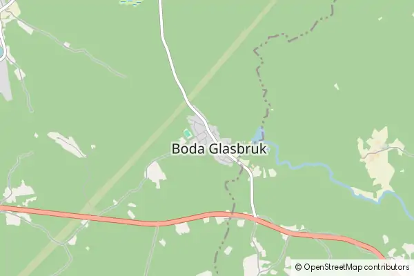 Karte Boda Glasbruk