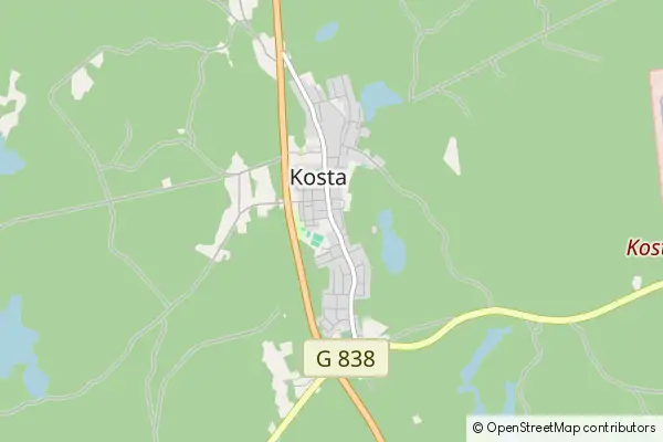 Karte Kosta